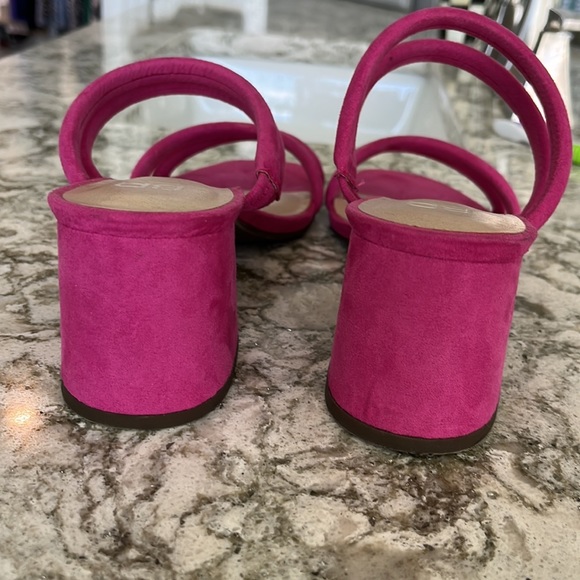 BP. Pink suede sandal - Picture 3 of 6